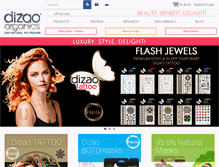 Tablet Screenshot of dizao-shop.com
